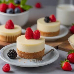 Gluten Free Mini Cheesecakes