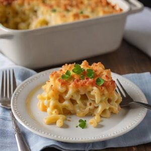 Gluten Free Southern Baked Macaroni and Cheese