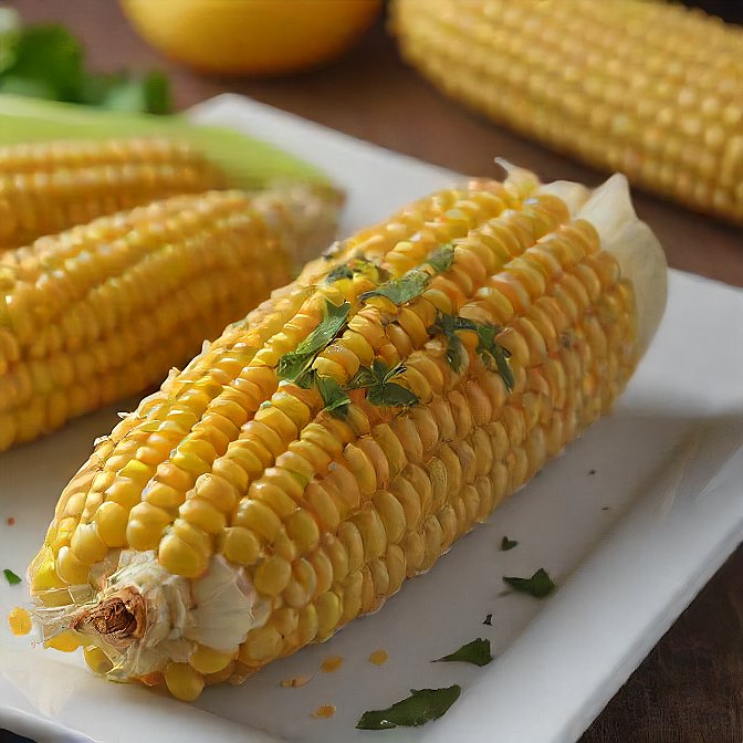 Oven Roasted Corn on the Cob